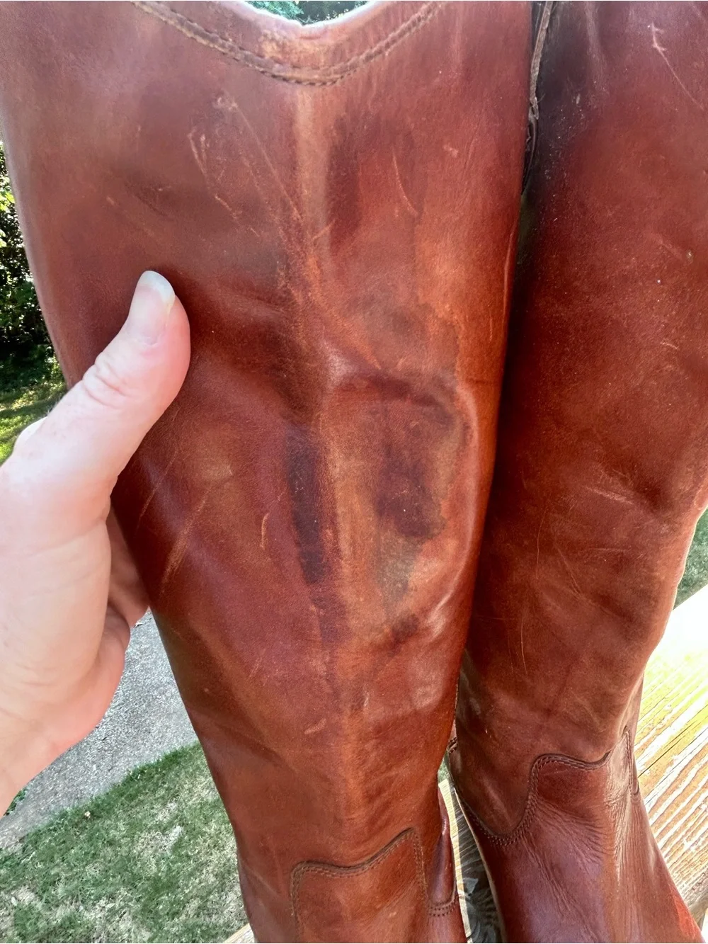 Frye close up